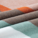  HIDDEN GEMS | Stripe Colorblock Drop Shoulder Sweater