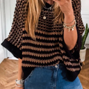  Weekend Winner Stripe Knitted Top