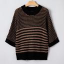  Weekend Winner Stripe Knitted Top
