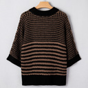 Weekend Winner Stripe Knitted Top