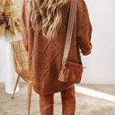  HIDDEN GEMS | Cozy Cable Knit Sweater Dress
