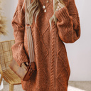 HIDDEN GEMS | Cozy Cable Knit Sweater Dress