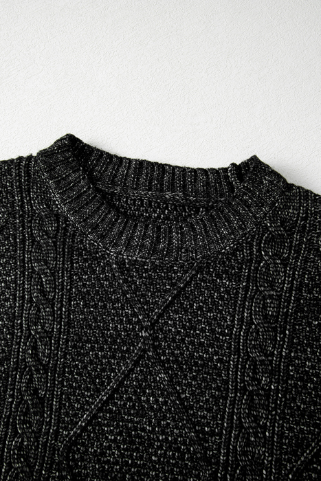 HIDDEN GEMS | Cozy Cable Knit Sweater Dress