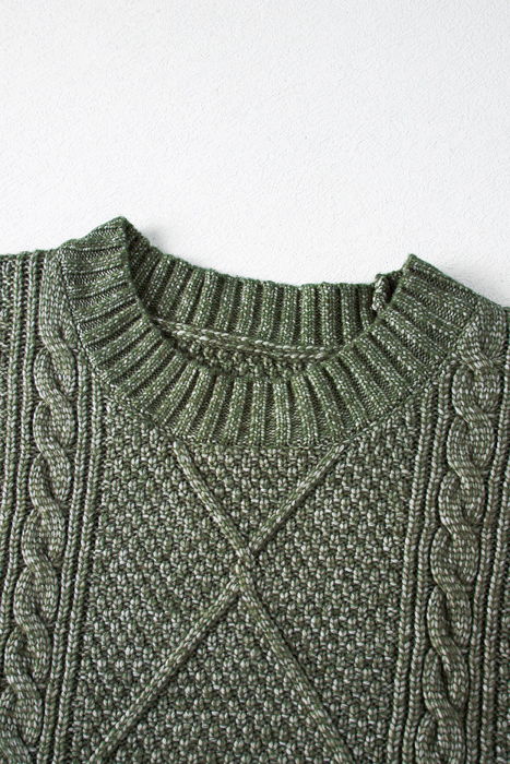 HIDDEN GEMS | Cozy Cable Knit Sweater Dress