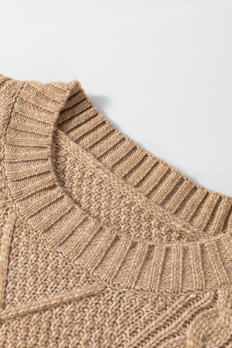 HIDDEN GEMS | Cozy Cable Knit Sweater Dress