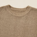  HIDDEN GEMS | Solid Slouchy Sweater Knit Dress