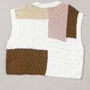  HIDDEN GEMS Colorblock Knit Top