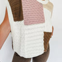  HIDDEN GEMS Colorblock Knit Top