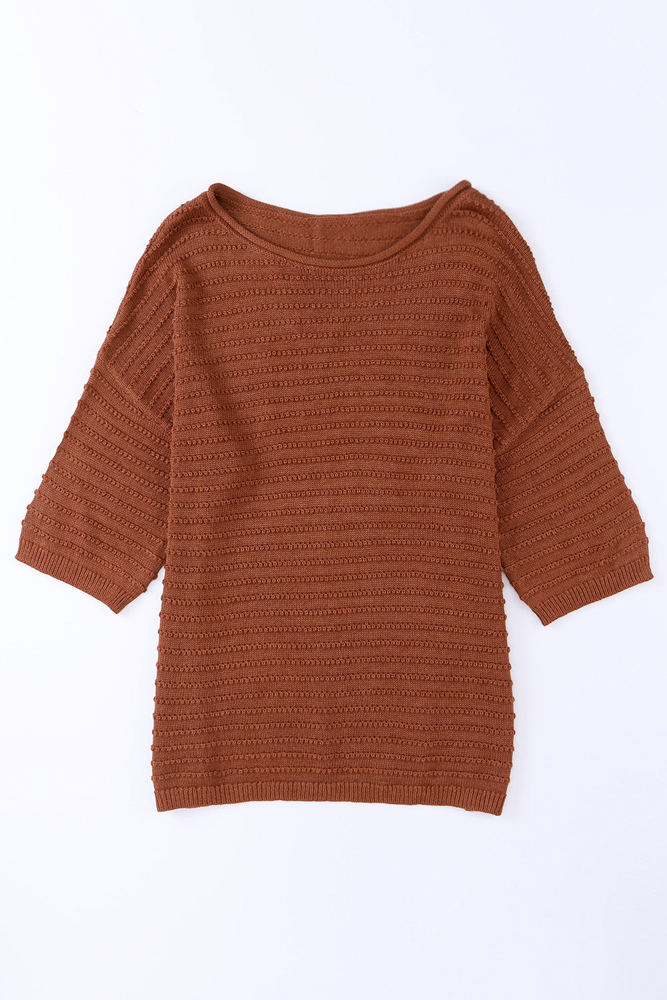 The Kalen Textured Knit Top