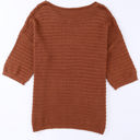  The Kalen Textured Knit Top