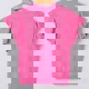  Soft Whisper Ruffle Short Sleeve Sweater