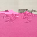  Soft Whisper Ruffle Short Sleeve Sweater