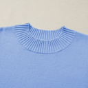  Soft Whisper Ruffle Short Sleeve Sweater