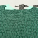  Easy Going Checker Knit Top