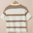  HIDDEN GEMS Everyday Essential Stripe Knit Top