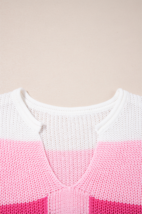 HIDDEN GEMS | Casual & Cool Colorblock Sweater Tee