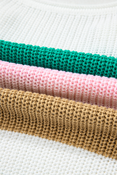 HIDDEN GEMS | Casual & Cool Colorblock Sweater Tee