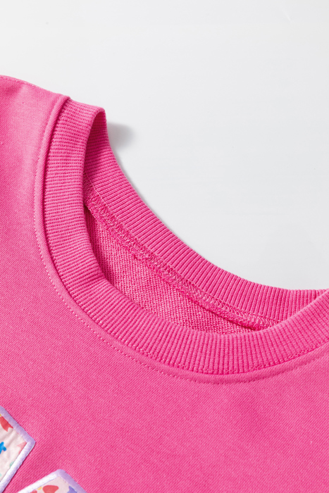 HIDDEN GEMS | Floral MAMA Embroidered Sweatshirt