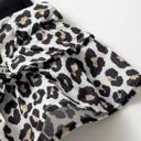  Free Flowing Ruffle Leopard Top