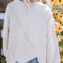  HIDDEN GEMS | Colorblock Long Sleeve Top