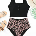  HIDDEN GEMS Trendy Print 2-Piece Bikini Set