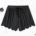  HIDDEN GEMS Scallop Bikini Lining Shorts