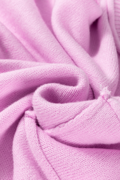 HIDDEN GEMS | Chest Pocket Ribbed Trim Sweater