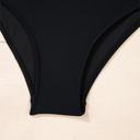  SALE! Colorblock Belted One-Piece Swimsuit