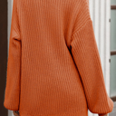  HIDDEN GEMS | Solid Buttoned V-Neck Cardigan Sweater
