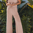  HIDDEN GEMS | Corded T-Shirt and Pants Set
