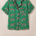  HIDDEN GEMS | Cheetah Shirt & Pants Pajama Set