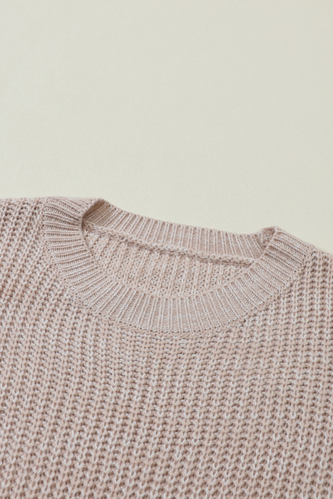 HIDDEN GEMS | Cable Knit Drop Shoulder Sweater