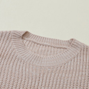  HIDDEN GEMS | Cable Knit Drop Shoulder Sweater