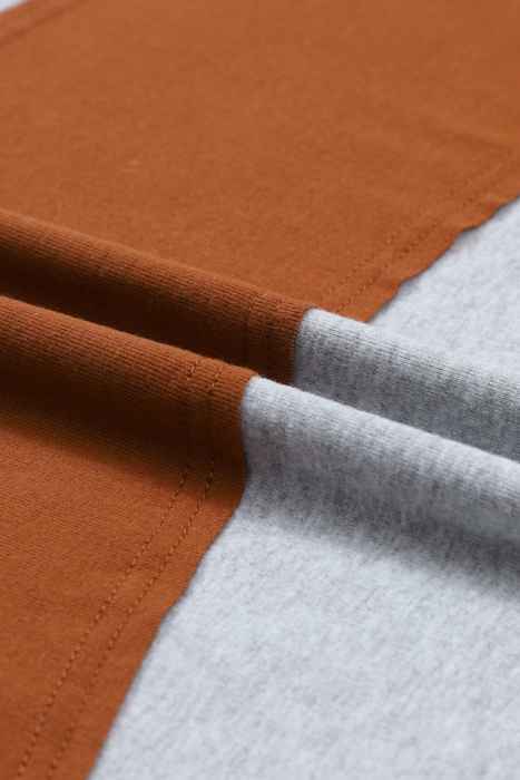 HIDDEN GEMS | Stripe Colorblock Bishop Sleeve Top