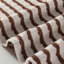  HIDDEN GEMS | Stripe Hooded Long Sleeve Top
