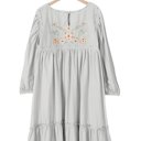  SALE! Floral Embroidered Mini Dress