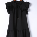  SALE! Ruffle Short Sleeve Mini Dress