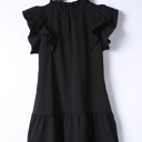  Sale! Ruffle Short Sleeve Mini Dress