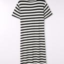  SALE! Stripe V-Neck Maxi Dress