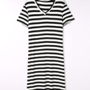  SALE! Stripe V-Neck Maxi Dress