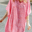  SALE! Leopard Shift Loose-Fit Dress