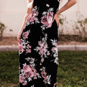  SALE! Floral Soft Knit Maxi Dress