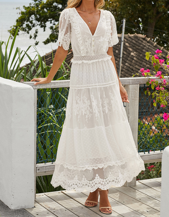 SALE! Gorgeous Lace Maxi Dress