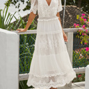  SALE! Gorgeous Lace Maxi Dress