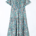  SALE! Paisley Ruffle Tiered Maxi Dress