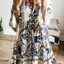  HIDDEN GEMS Boho Tiered Dress