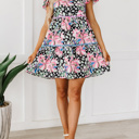  HIDDEN GEMS | Floral Ricrac Dress