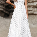  HIDDEN GEMS | Playful Polka Dot Maxi Dress