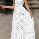  HIDDEN GEMS | Playful Polka Dot Maxi Dress