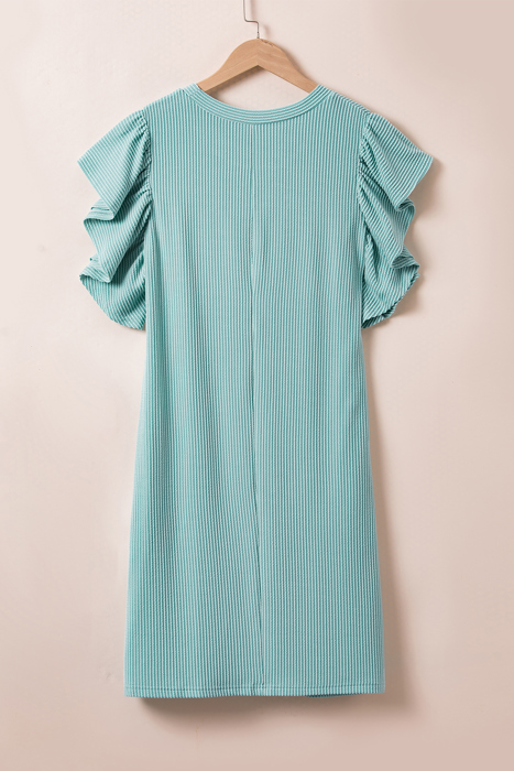 HIDDEN GEMS | Essential Flutter Sleeve Dress